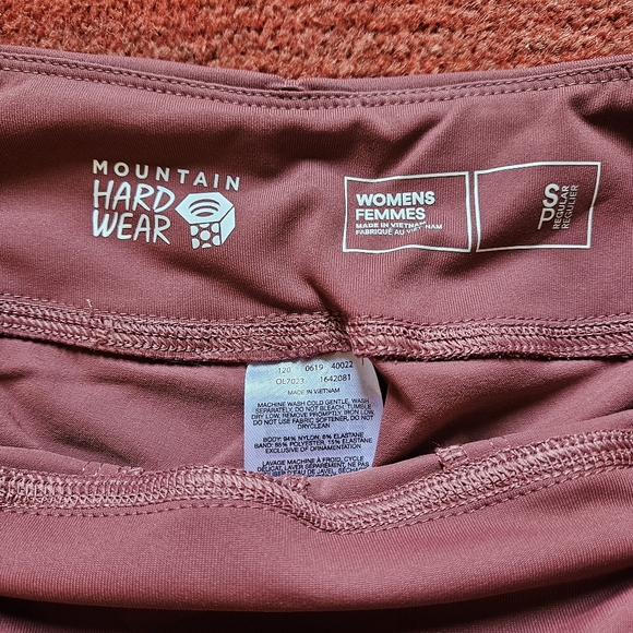 Mountain Hardwear Women's Dynama/2 Pants High Rise Leggings Sz Small Clay Earth - Picture 4 of 9